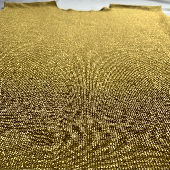 VTG Ana California Gold Knit Sleeveless Top - Picture 13 of 15